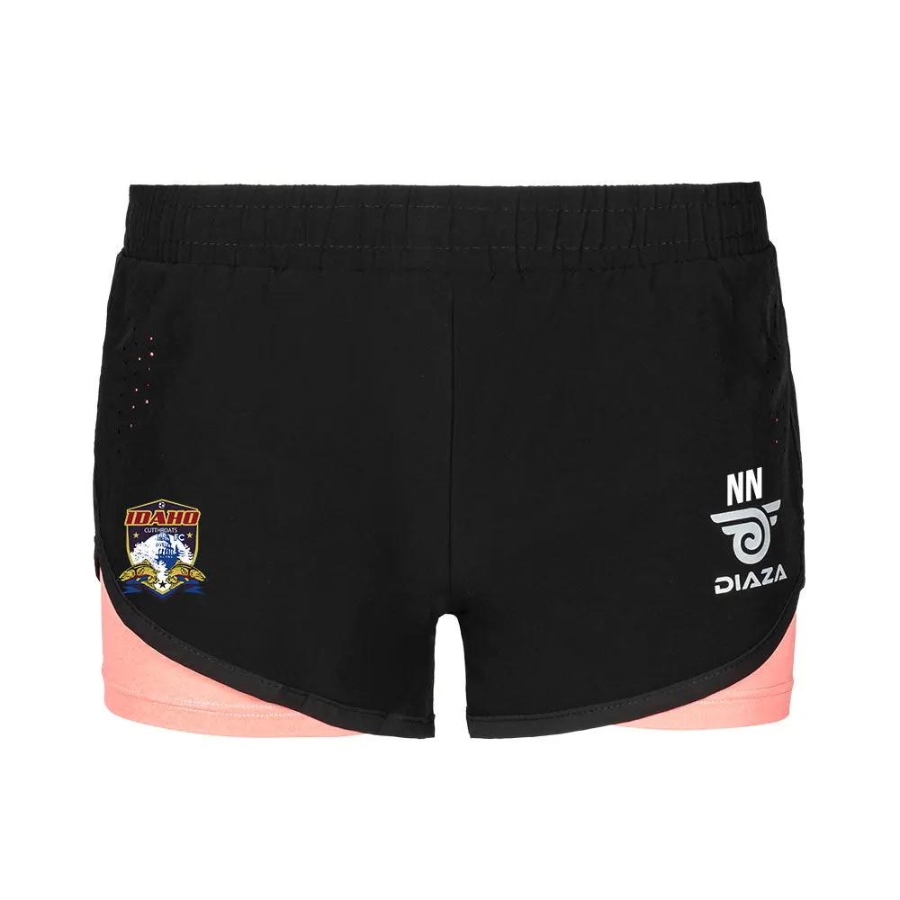 Idaho Rosa Shorts Black/Pink