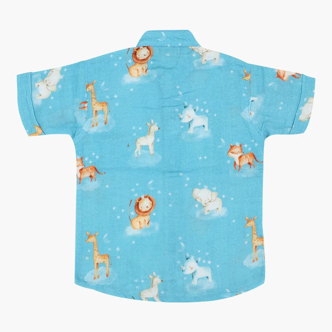 Wintertime Wonders - Muslin Top and Shorts for kids